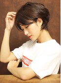 大人のシンプルマニッシュショート