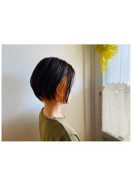 クランプ(c.l.a.m.p.) ボブ　×  インナーカラー
