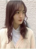 髪質改善ハイライトイルミナゆるふわフェザーバング20代30代