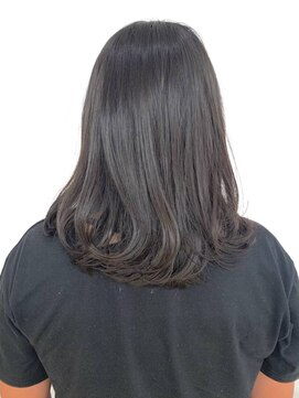 クオリス 上福岡店(QUALIS) 大人可愛いワンカール/デジタルパーマ/黒髪/30代40代50代/小顔/