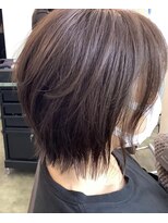 ミューコロル(mieux color)&nbsp;ボブウルフ　ショート　大人スタイル