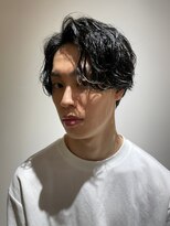 クオル 立川(QOL)&nbsp;センターパートツイストスパイラルパーマツイストパーママッシュ