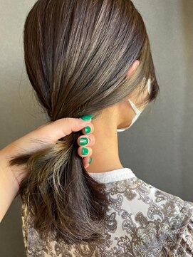 ダリー 新さっぽろ店(Dali) オリーブ×イヤリングカラー