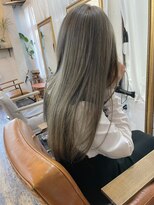 ヘアメイク アンジー(hair make anjii) Olive gray
