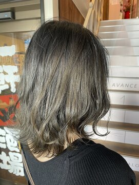 アヴァンス 天王寺店(AVANCE.) シアーグレージュ×透明感