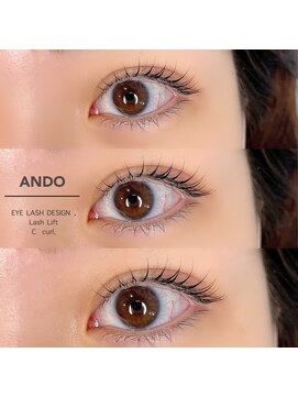 アンド(ANDO) Eye Lash Perm C Curl【本町】