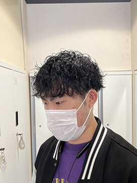 スタイル 茅ケ崎(STYLE) 【平山 明樹】メンズ似合わせカット+波巻きスパイラルパーマ