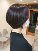 ナチュラルショートボブ