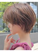 くびれショート　30代40代50代60代ヘア 白髪 大阪ショート　梅田