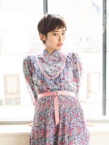 ミュート 原宿店(mute)&nbsp;【mute原宿】オン眉フレンチショート×アッシュブラウン