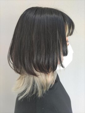ヘアー ル シェーヌ キューブ(hair le chene CUBE) ツートーンウルフ