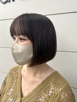 ファースト 長町店(first)&nbsp;顎下切りっぱなしボブ