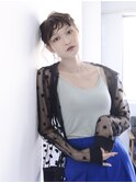 【RAWR】小顔_おくれ毛_ショートヘアアレンジ