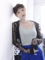 ロアー ヘアー リンク 葛西駅前店(RAWR hair link)&nbsp;【RAWR】小顔_おくれ毛_ショートヘアアレンジ