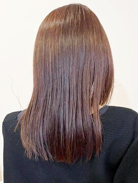レポヘアー(Repos hair) 20代30代40代大人可愛い髪質改善カラーショコラブラウン艶感