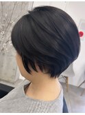 ハイライト/インナーカラー/白髪ぼかし/縮毛矯正/ショート
