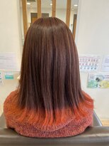 ヘアショップ エヌアンドエー 久喜菖蒲店(hair shop N&A) うる艶毛先ケアカラー×ハイライト/Wカラー/裾カラー