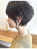 小顔シルキーベージュ似合わせショート