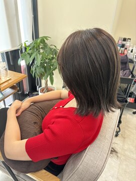 バッカ 横浜桜木町店(BACCA) ミディアム、ラベンダーアッシュ