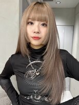 サイン 渋谷(SIGN)&nbsp;ザクザクレイヤーカット巻き方簡単ミディアムロング韓国表参道