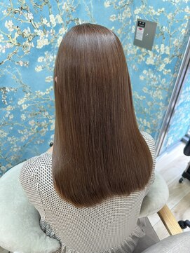 エクラートリアーラ 町田店(ECLART Reala) ブリーチなしでつくるミルクティーベージュ【町田/髪質改善】