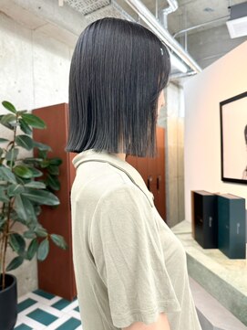 ノエ(noe) 切りっぱなしボブ（名古屋/栄/矢場町/ボブ/レイヤーカット）MI61