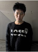 メンズスパイキーショート/パンクショート/加藤玲