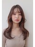 カット+ケアカラー+ブリーチハイライトナノケラチンTR付￥26400→￥14500【韓国