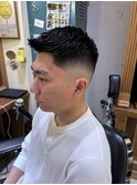 スキンフェード/バーバー/刈り上げ/フェザーアップ