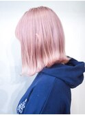 hair by ryu 【ベビーピンク　ホワイトピンク　ピンクブロンド】