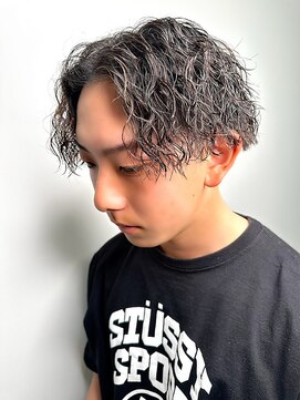 イーストハムアネーロ(EAST HAM anello) メンズパーマ/ツイスト/波巻き/スパイラル