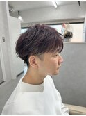 さりげない抜け感。自然に馴染む暖色カラー