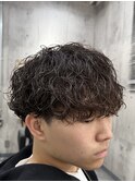 波巻きパーマ