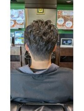 プロ ヘア テック(PRO HAIR TEC) パーマで簡単！メンズショート　”　アップバング　”