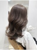 【関日葉里】柔らかウォームブラウン