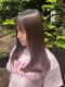 ヘアルーム フラット(HAIR ROOM flat)の写真/【透明感カラーはflatにお任せ】どの世代でも大人気の透明感×色素薄めカラーで、絶妙な色合いとツヤ感を*