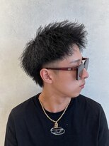 ルースト 西院店(ROOST)&nbsp;ピンパーマ×スパイキーショート