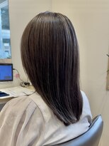 コノアラボ 守谷店(Conoah labo)&nbsp;くびれヘア/アプリコットオレンジ/ハイライトカラー/守谷/白髪