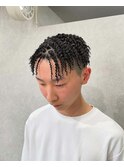 針金パーマツイストスパイラルスプリングドレッド特殊パーマ
