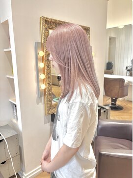 コワファースト  させぼ五番街店(COIFF1RST) ash pink