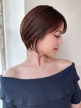 アフロート ディル(AFLOAT D'L) 大人ガーリー似合わせカットダークアッシュ