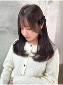 【藤田真由】顔周りカット×ローレイヤー