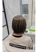 白髪ぼかし/脱白髪染め/脱白髪染めハイライト/透明感