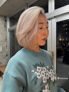 ウェウェ(wewe) ホワイトベージュボブ