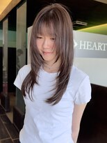 ハーティー 美容室(HEARTY)&nbsp;ストレートレイヤー