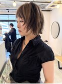 デザインカラー ミックスカラー セクションカラー ケアブリーチ