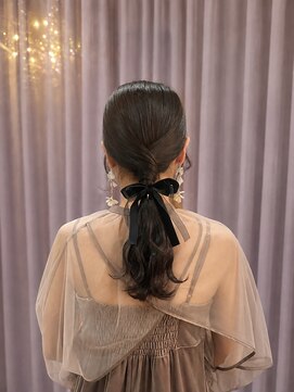 カラークチュール(Color Couture) ミルクティーブロンド/ダークブルー/デジタルパーマ/大宮