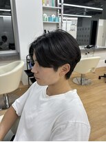 become men's hair 名駅EAST【10月3日 NEW OPEN(予定)】&nbsp;ニュアンスパーマ×センターパート/名古屋/名駅