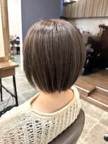 バセット バイ アルター 鎌取店(basset by aL-ter)&nbsp;ハッシュカット/グレージュ/デザインカラー／鎌取