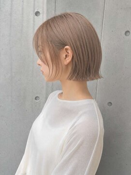 シェル 国分寺(shell) ワンホンレイヤー/ミルクティーブロンド/ダークブルー/国分寺
